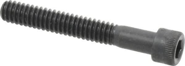 Holo-Krome - 1/4-20 UNC Hex Socket Drive, Socket Cap Screw - Alloy Steel, Black Oxide Finish, Partially Threaded, 1-3/4" Length Under Head - Americas Industrial Supply