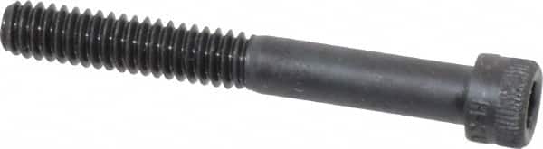 Holo-Krome - 1/4-20 UNC Hex Socket Drive, Socket Cap Screw - Alloy Steel, Black Oxide Finish, Partially Threaded, 2" Length Under Head - Americas Industrial Supply