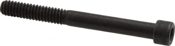 Holo-Krome - 1/4-20 UNC Hex Socket Drive, Socket Cap Screw - Alloy Steel, Black Oxide Finish, Partially Threaded, 2-1/2" Length Under Head - Americas Industrial Supply