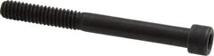 Holo-Krome - 1/4-20 UNC Hex Socket Drive, Socket Cap Screw - Alloy Steel, Black Oxide Finish, Partially Threaded, 2-1/2" Length Under Head - Americas Industrial Supply