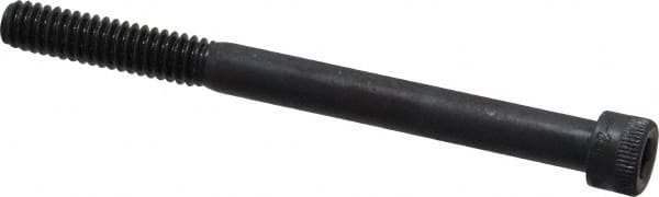 Holo-Krome - 1/4-20 UNC Hex Socket Drive, Socket Cap Screw - Alloy Steel, Black Oxide Finish, Partially Threaded, 3" Length Under Head - Americas Industrial Supply