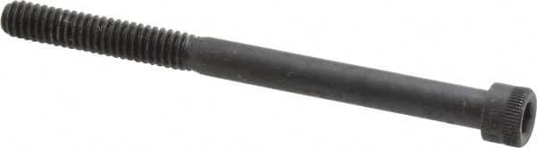 Holo-Krome - 1/4-20 UNC Hex Socket Drive, Socket Cap Screw - Alloy Steel, Black Oxide Finish, Partially Threaded, 3-1/4" Length Under Head - Americas Industrial Supply