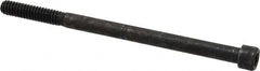 Holo-Krome - 1/4-20 UNC Hex Socket Drive, Socket Cap Screw - Alloy Steel, Black Oxide Finish, Partially Threaded, 4" Length Under Head - Americas Industrial Supply