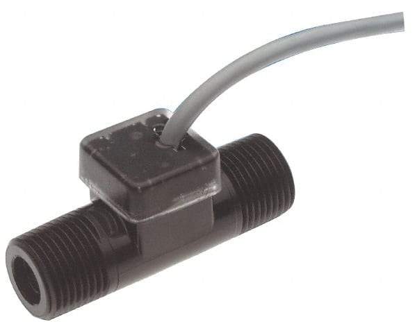 Gems Sensors - 200 psi, Nylon Housing, Turbine Flow Rate Sensor - 0.13 to 1.3 Flow Set Point, 0.13 to 1.3 GPM - Americas Industrial Supply