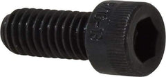 Holo-Krome - 5/16-18 UNC Hex Socket Drive, Socket Cap Screw - Alloy Steel, Black Oxide Finish, Fully Threaded, 3/4" Length Under Head - Americas Industrial Supply