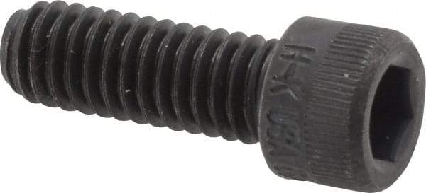 Holo-Krome - 5/16-18 UNC Hex Socket Drive, Socket Cap Screw - Alloy Steel, Black Oxide Finish, Fully Threaded, 7/8" Length Under Head - Americas Industrial Supply