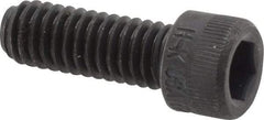 Holo-Krome - 5/16-18 UNC Hex Socket Drive, Socket Cap Screw - Alloy Steel, Black Oxide Finish, Fully Threaded, 7/8" Length Under Head - Americas Industrial Supply