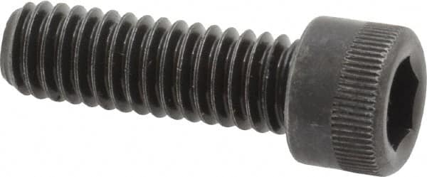 Holo-Krome - 5/16-18 UNC Hex Socket Drive, Socket Cap Screw - Alloy Steel, Black Oxide Finish, Fully Threaded, 1" Length Under Head - Americas Industrial Supply