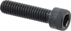 Holo-Krome - 5/16-18 UNC Hex Socket Drive, Socket Cap Screw - Alloy Steel, Black Oxide Finish, Fully Threaded, 1-1/4" Length Under Head - Americas Industrial Supply