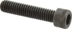Holo-Krome - 5/16-18 UNC Hex Socket Drive, Socket Cap Screw - Alloy Steel, Black Oxide Finish, Fully Threaded, 1-1/2" Length Under Head - Americas Industrial Supply
