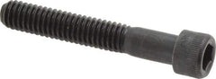 Holo-Krome - 5/16-18 UNC Hex Socket Drive, Socket Cap Screw - Alloy Steel, Black Oxide Finish, Partially Threaded, 2" Length Under Head - Americas Industrial Supply