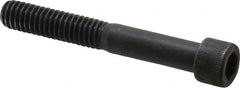 Holo-Krome - 5/16-18 UNC Hex Socket Drive, Socket Cap Screw - Alloy Steel, Black Oxide Finish, Partially Threaded, 2-1/4" Length Under Head - Americas Industrial Supply