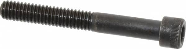 Holo-Krome - 5/16-18 UNC Hex Socket Drive, Socket Cap Screw - Alloy Steel, Black Oxide Finish, Partially Threaded, 2-1/2" Length Under Head - Americas Industrial Supply