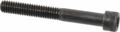 Holo-Krome - 5/16-18 UNC Hex Socket Drive, Socket Cap Screw - Alloy Steel, Black Oxide Finish, Partially Threaded, 2-1/2" Length Under Head - Americas Industrial Supply