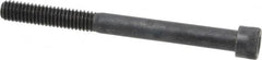 Holo-Krome - 5/16-18 UNC Hex Socket Drive, Socket Cap Screw - Alloy Steel, Black Oxide Finish, Partially Threaded, 3-1/2" Length Under Head - Americas Industrial Supply