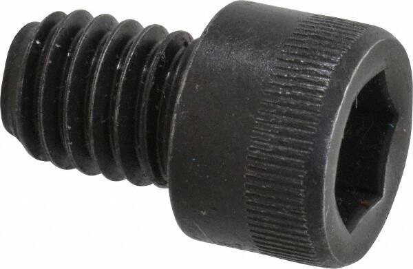 Holo-Krome - 3/8-16 UNC Hex Socket Drive, Socket Cap Screw - Alloy Steel, Black Oxide Finish, Fully Threaded, 1/2" Length Under Head - Americas Industrial Supply