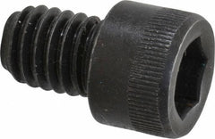 Holo-Krome - 3/8-16 UNC Hex Socket Drive, Socket Cap Screw - Alloy Steel, Black Oxide Finish, Fully Threaded, 1/2" Length Under Head - Americas Industrial Supply