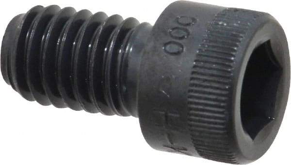 Holo-Krome - 3/8-16 UNC Hex Socket Drive, Socket Cap Screw - Alloy Steel, Black Oxide Finish, Fully Threaded, 5/8" Length Under Head - Americas Industrial Supply
