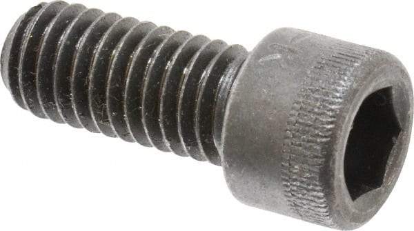 Holo-Krome - 3/8-16 UNC Hex Socket Drive, Socket Cap Screw - Alloy Steel, Black Oxide Finish, Fully Threaded, 7/8" Length Under Head - Americas Industrial Supply