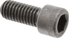 Holo-Krome - 3/8-16 UNC Hex Socket Drive, Socket Cap Screw - Alloy Steel, Black Oxide Finish, Fully Threaded, 7/8" Length Under Head - Americas Industrial Supply