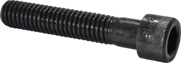Holo-Krome - 3/8-16 UNC Hex Socket Drive, Socket Cap Screw - Alloy Steel, Black Oxide Finish, Partially Threaded, 2" Length Under Head - Americas Industrial Supply