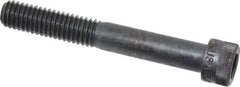 Holo-Krome - 3/8-16 UNC Hex Socket Drive, Socket Cap Screw - Alloy Steel, Black Oxide Finish, Partially Threaded, 2-3/4" Length Under Head - Americas Industrial Supply