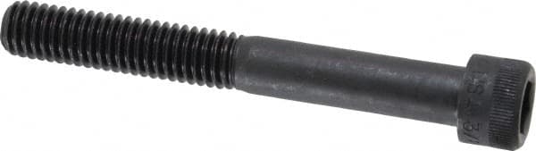 Holo-Krome - 3/8-16 UNC Hex Socket Drive, Socket Cap Screw - Alloy Steel, Black Oxide Finish, Partially Threaded, 3" Length Under Head - Americas Industrial Supply