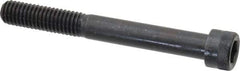 Holo-Krome - 3/8-16 UNC Hex Socket Drive, Socket Cap Screw - Alloy Steel, Black Oxide Finish, Partially Threaded, 3-1/4" Length Under Head - Americas Industrial Supply