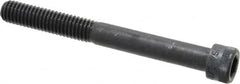 Holo-Krome - 3/8-16 UNC Hex Socket Drive, Socket Cap Screw - Alloy Steel, Black Oxide Finish, Partially Threaded, 3-1/2" Length Under Head - Americas Industrial Supply