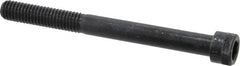 Holo-Krome - 3/8-16 UNC Hex Socket Drive, Socket Cap Screw - Alloy Steel, Black Oxide Finish, Partially Threaded, 4" Length Under Head - Americas Industrial Supply