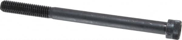 Holo-Krome - 3/8-16 UNC Hex Socket Drive, Socket Cap Screw - Alloy Steel, Black Oxide Finish, Partially Threaded, 5" Length Under Head - Americas Industrial Supply