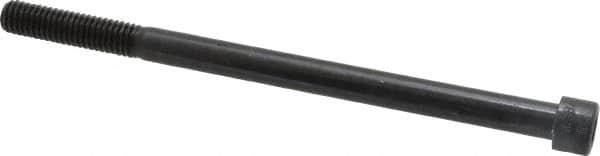 Holo-Krome - 3/8-16 UNC Hex Socket Drive, Socket Cap Screw - Alloy Steel, Black Oxide Finish, Partially Threaded, 6" Length Under Head - Americas Industrial Supply