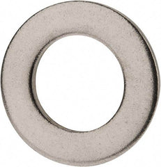 Value Collection - M16 Screw, Grade 316 Stainless Steel Standard Flat Washer - 17mm ID x 30mm OD, Plain Finish - Americas Industrial Supply
