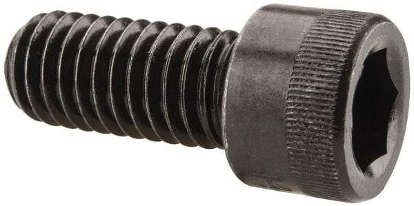 Holo-Krome - 7/16-14 UNC Hex Socket Drive, Socket Cap Screw - Alloy Steel, Black Oxide Finish, Fully Threaded, 1" Length Under Head - Americas Industrial Supply