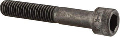 Holo-Krome - 7/16-14 UNC Hex Socket Drive, Socket Cap Screw - Alloy Steel, Black Oxide Finish, Partially Threaded, 2-3/4" Length Under Head - Americas Industrial Supply