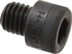 Holo-Krome - 1/2-13 UNC Hex Socket Drive, Socket Cap Screw - Alloy Steel, Black Oxide Finish, Fully Threaded, 1/2" Length Under Head - Americas Industrial Supply