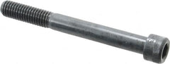 Holo-Krome - 1/2-13 UNC Hex Socket Drive, Socket Cap Screw - Alloy Steel, Black Oxide Finish, Partially Threaded, 4-1/2" Length Under Head - Americas Industrial Supply