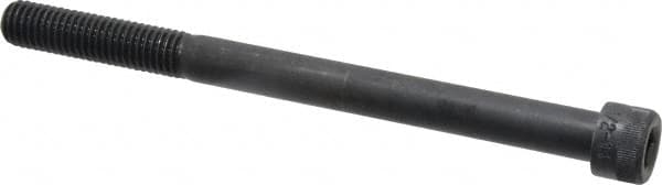 Holo-Krome - 1/2-13 UNC Hex Socket Drive, Socket Cap Screw - Alloy Steel, Black Oxide Finish, Partially Threaded, 6-1/2" Length Under Head - Americas Industrial Supply