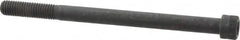 Holo-Krome - 1/2-13 UNC Hex Socket Drive, Socket Cap Screw - Alloy Steel, Black Oxide Finish, Partially Threaded, 7" Length Under Head - Americas Industrial Supply