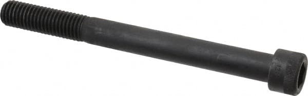 Holo-Krome - 5/8-11 UNC Hex Socket Drive, Socket Cap Screw - Alloy Steel, Black Oxide Finish, Partially Threaded, 6-1/2" Length Under Head - Americas Industrial Supply