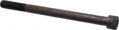 Holo-Krome - 5/8-11 UNC Hex Socket Drive, Socket Cap Screw - Alloy Steel, Black Oxide Finish, Partially Threaded, 8" Length Under Head - Americas Industrial Supply