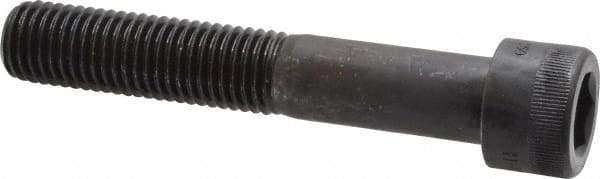 Holo-Krome - 3/4-10 UNC Hex Socket Drive, Socket Cap Screw - Alloy Steel, Black Oxide Finish, Partially Threaded, 4-1/2" Length Under Head - Americas Industrial Supply