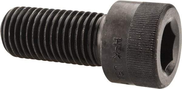 Holo-Krome - 7/8-9 UNC Hex Socket Drive, Socket Cap Screw - Alloy Steel, Black Oxide Finish, Fully Threaded, 2" Length Under Head - Americas Industrial Supply