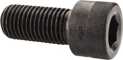 Holo-Krome - 7/8-9 UNC Hex Socket Drive, Socket Cap Screw - Alloy Steel, Black Oxide Finish, Fully Threaded, 2" Length Under Head - Americas Industrial Supply