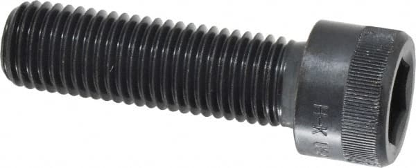 Holo-Krome - 7/8-9 UNC Hex Socket Drive, Socket Cap Screw - Alloy Steel, Black Oxide Finish, Fully Threaded, 3" Length Under Head - Americas Industrial Supply