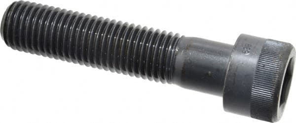 Holo-Krome - 7/8-9 UNC Hex Socket Drive, Socket Cap Screw - Alloy Steel, Black Oxide Finish, Partially Threaded, 4" Length Under Head - Americas Industrial Supply