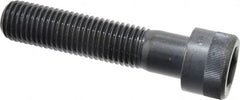 Holo-Krome - 7/8-9 UNC Hex Socket Drive, Socket Cap Screw - Alloy Steel, Black Oxide Finish, Partially Threaded, 4" Length Under Head - Americas Industrial Supply