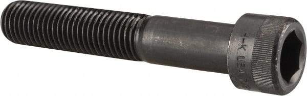 Holo-Krome - 7/8-9 UNC Hex Socket Drive, Socket Cap Screw - Alloy Steel, Black Oxide Finish, Partially Threaded, 5" Length Under Head - Americas Industrial Supply