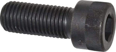 Holo-Krome - 1-8 UNC Hex Socket Drive, Socket Cap Screw - Alloy Steel, Black Oxide Finish, Fully Threaded, 2-1/2" Length Under Head - Americas Industrial Supply