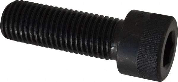 Holo-Krome - 1-8 UNC Hex Socket Drive, Socket Cap Screw - Alloy Steel, Black Oxide Finish, Fully Threaded, 3" Length Under Head - Americas Industrial Supply